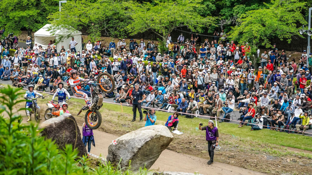 Victoria y segunda posición para Toni Bou en el TrialGP de Japón 10 bou trialgp japon 1