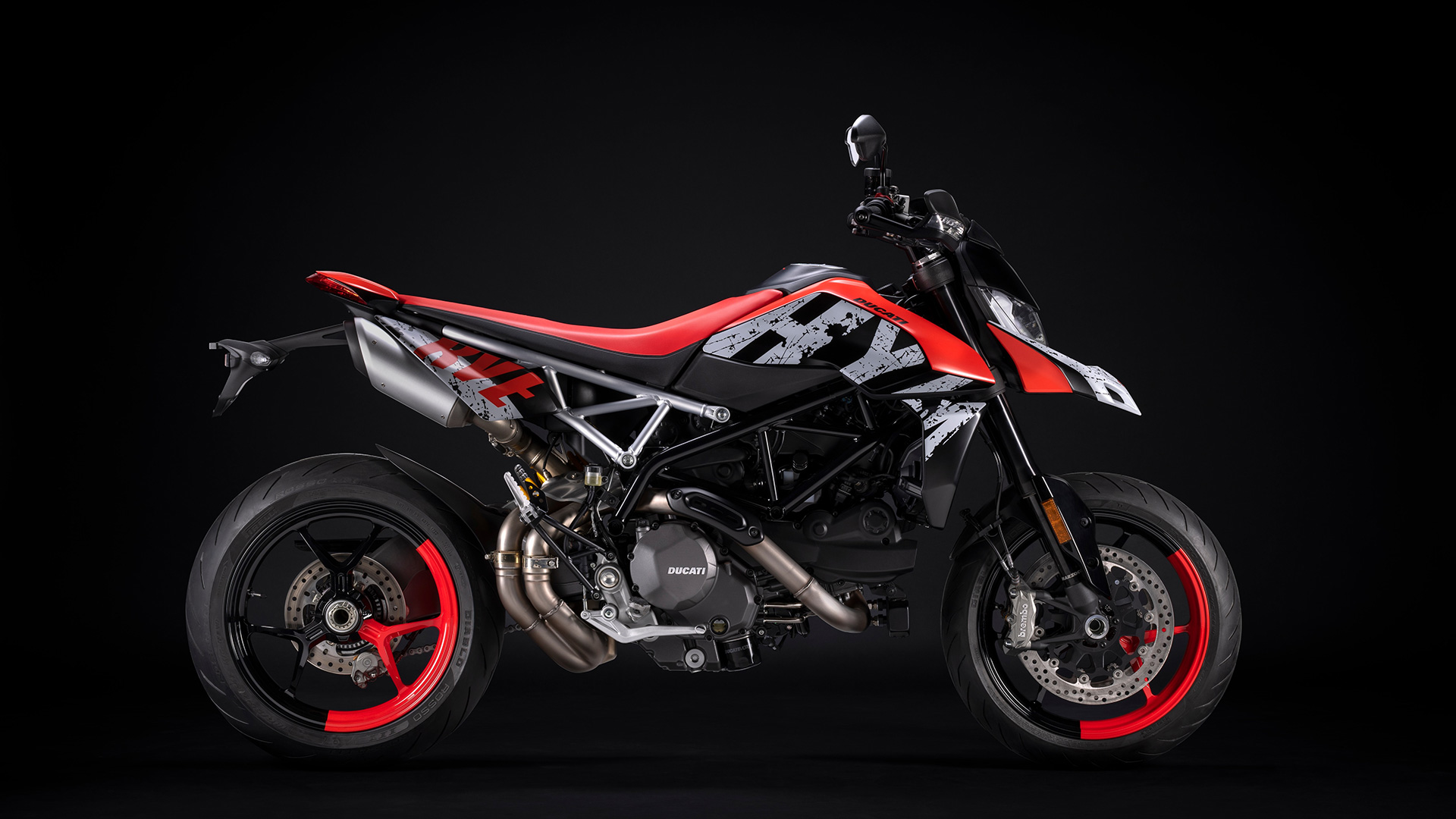 Ducati Hypermotard 950 RVE 2024: inspiración en el arte urbano