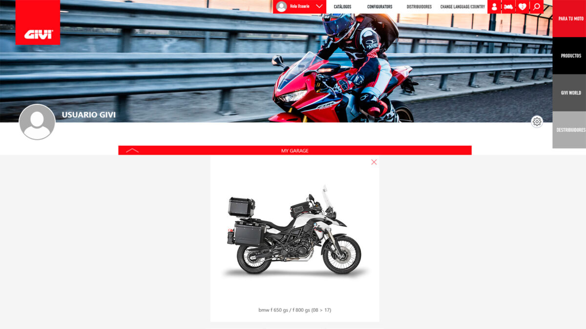 MyGarage: así es el punto de encuentro virtual de GIVI 1 ndp_givi_mygarage5