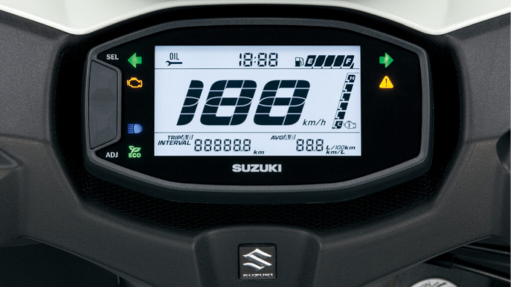 Suzuki Avenis 125: este es su precio para España 10 suzuki avenis cuadro