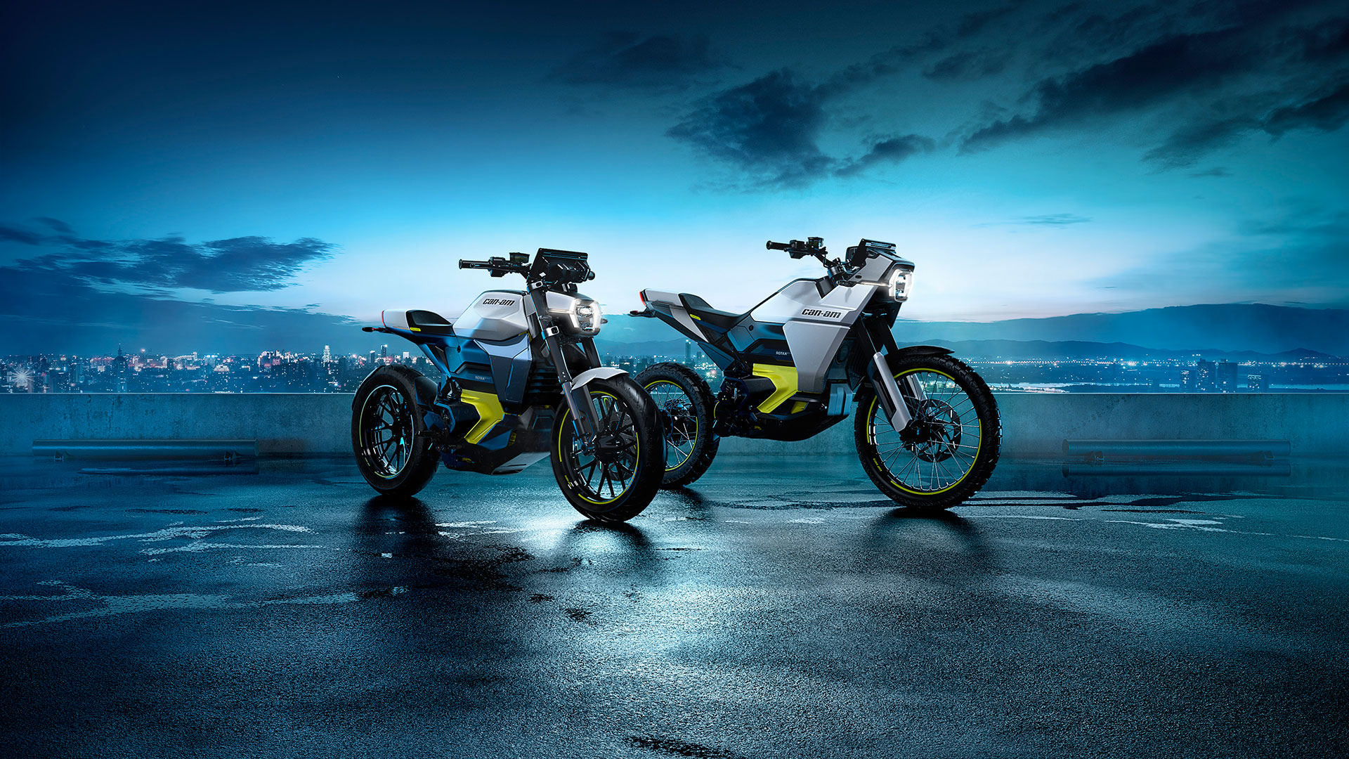 Can-Am: 50 aniversario celebrado con nueva gama de motos eléctricas