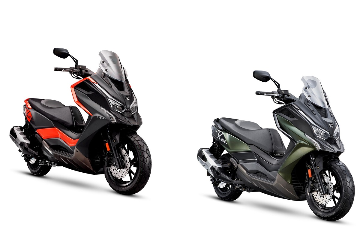 Los KYMCO DTX 125 y DTX 350 se presentan con importantes descuentos y matrícula gratis