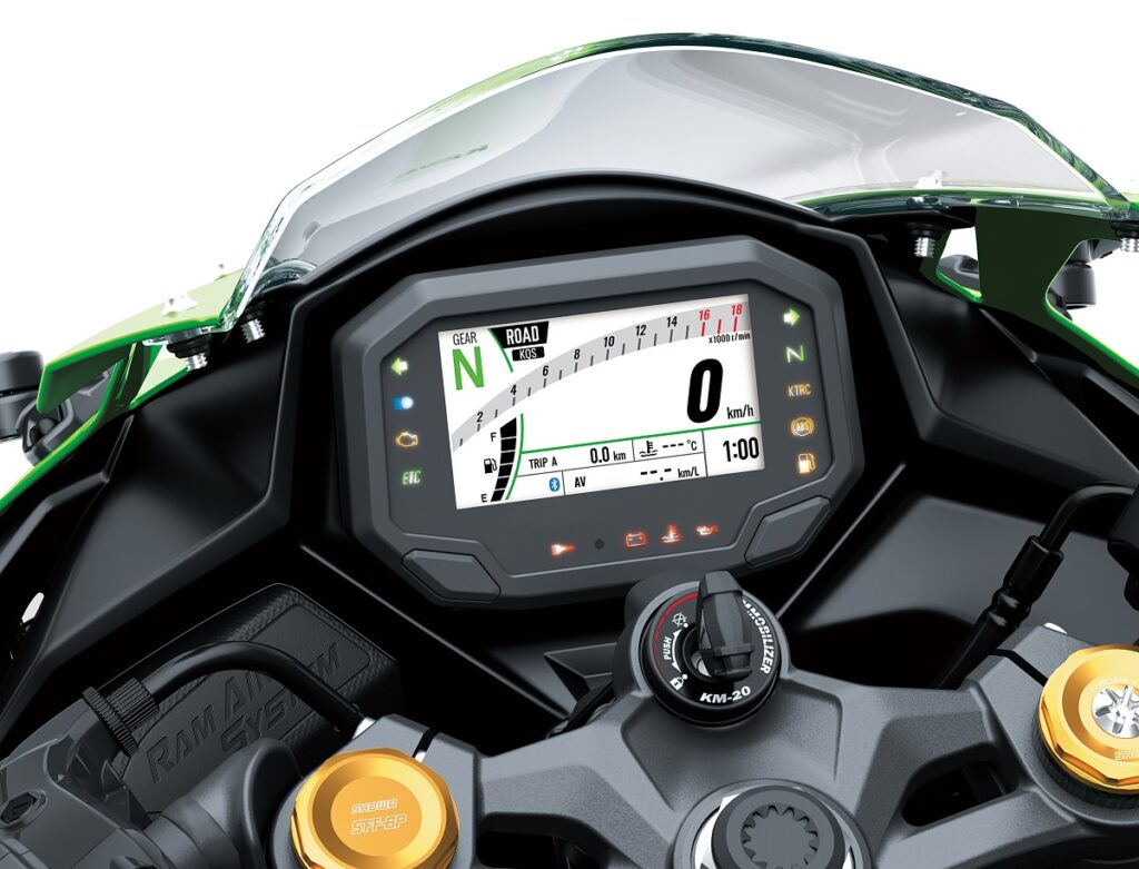 Kawasaki ZX 4R RR 2024 detalles 3