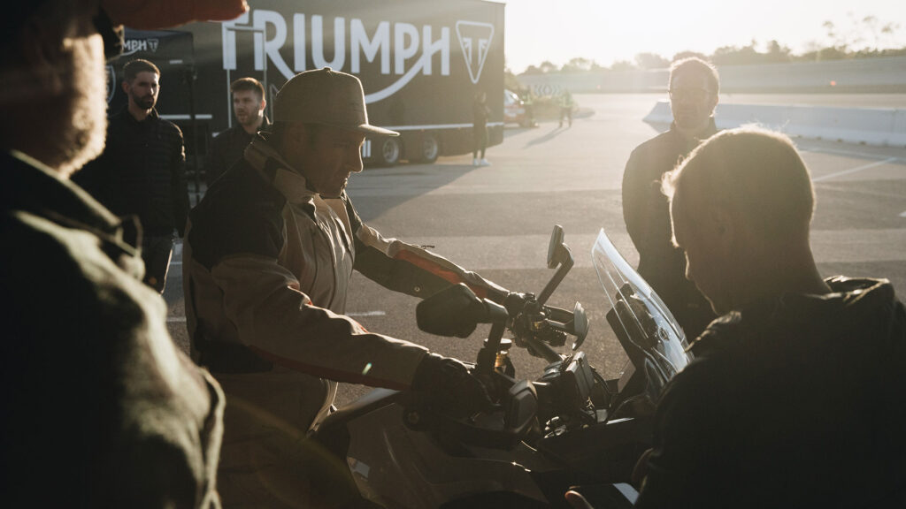 Iván Cervantes y Triumph baten el Récord Guinness a la mayor distancia recorrida en moto en 24 horas 9 TriumphXGWR_Nardo_MY23_GE-9136