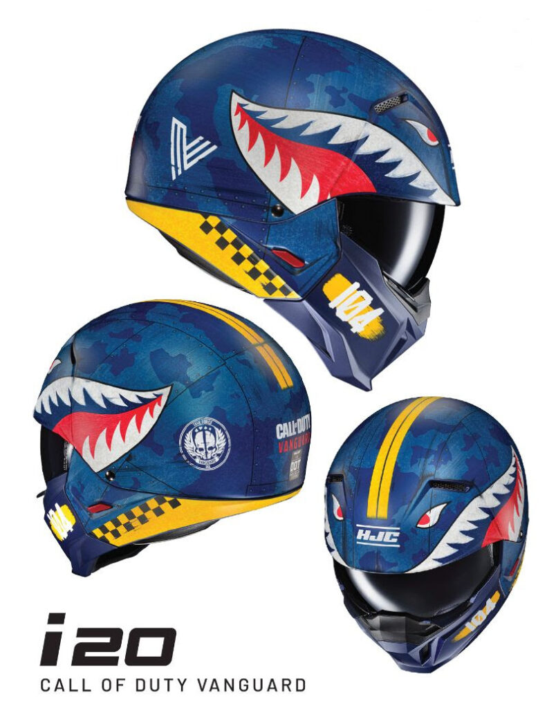 HJC i20 Call of Duty Vanguard: belleza 'nose art' 9 hjc-i20-call-of-duty-vanguard-2023-1