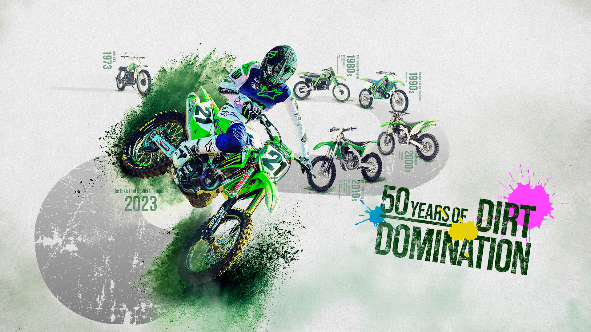 kawasaki kx 50 aniversario