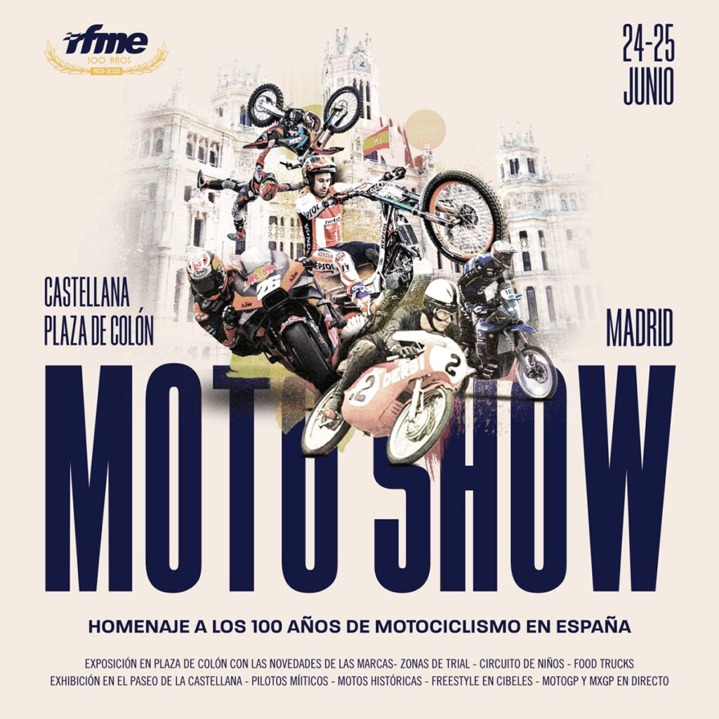 Madrid MotoShow: así es el evento celebración por su 100 aniversario que la RFME preparará en Madrid 9 madrid motoshow 2023