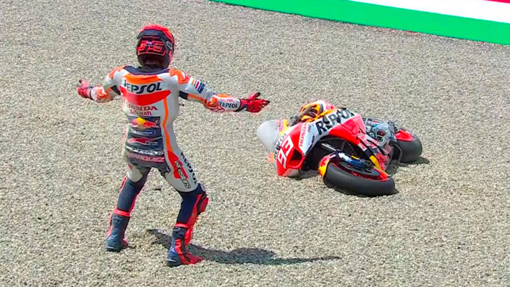 MotoGP Mugello 2023: Bagnaia domina en casa 11 marquez-motogp-mugello-2023