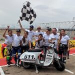 Fotos "Vespa The Resistance 24h" 2023 con prototipo eléctrico por Bego Calvo 41 24h Vespa final 2023 12