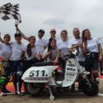 Fotos "Vespa The Resistance 24h" 2023 con prototipo eléctrico por Bego Calvo 31 24h Vespa final 2023 2
