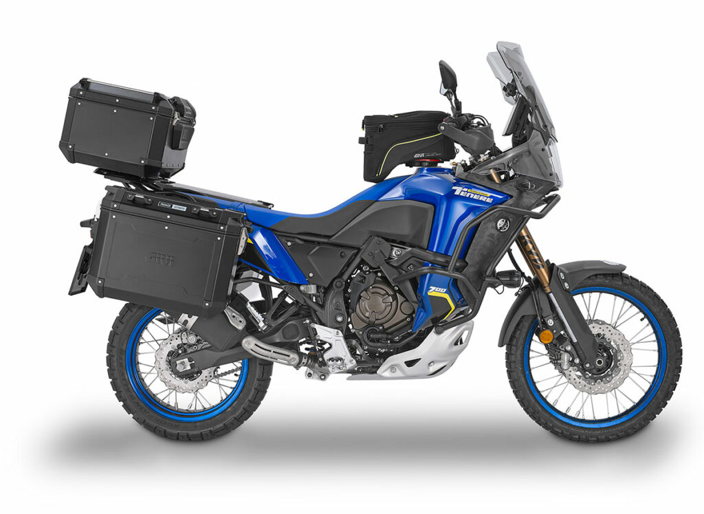 Aumenta la capacidad de carga de la Yamaha Ténéré 700 con GIVI 11 NDP_GIVI_TENERE_ESTUDIO_(5)