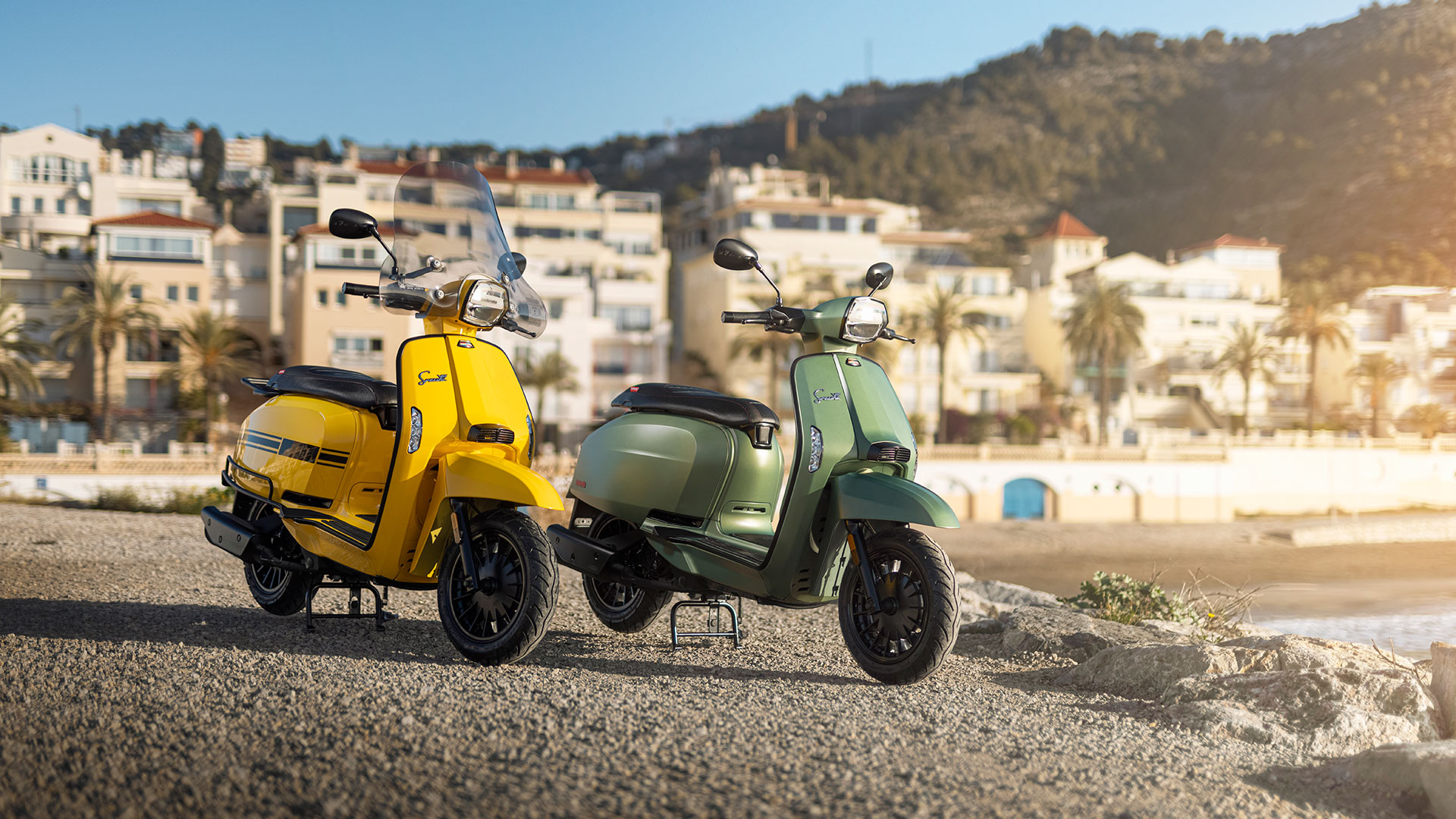 Con este modelo de Lambretta irás a la playa derrochando estilo