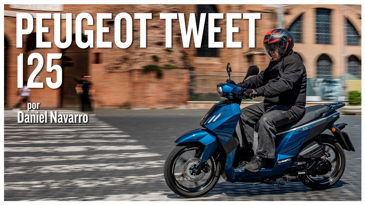 (Vídeo) Peugeot Tweet 125: un scooter elegante, práctico y accesible