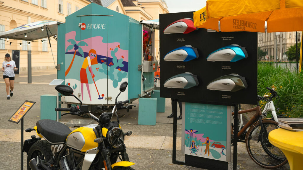 El Scrambler Ducati Next-Gen Tour concluye tras seis paradas en las principales ciudades europeas 12 ScramblerDucati NextGenTour Vienna 9 UC530549 High