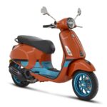 Vespa Primavera 125 naranja color vibe 2023 1