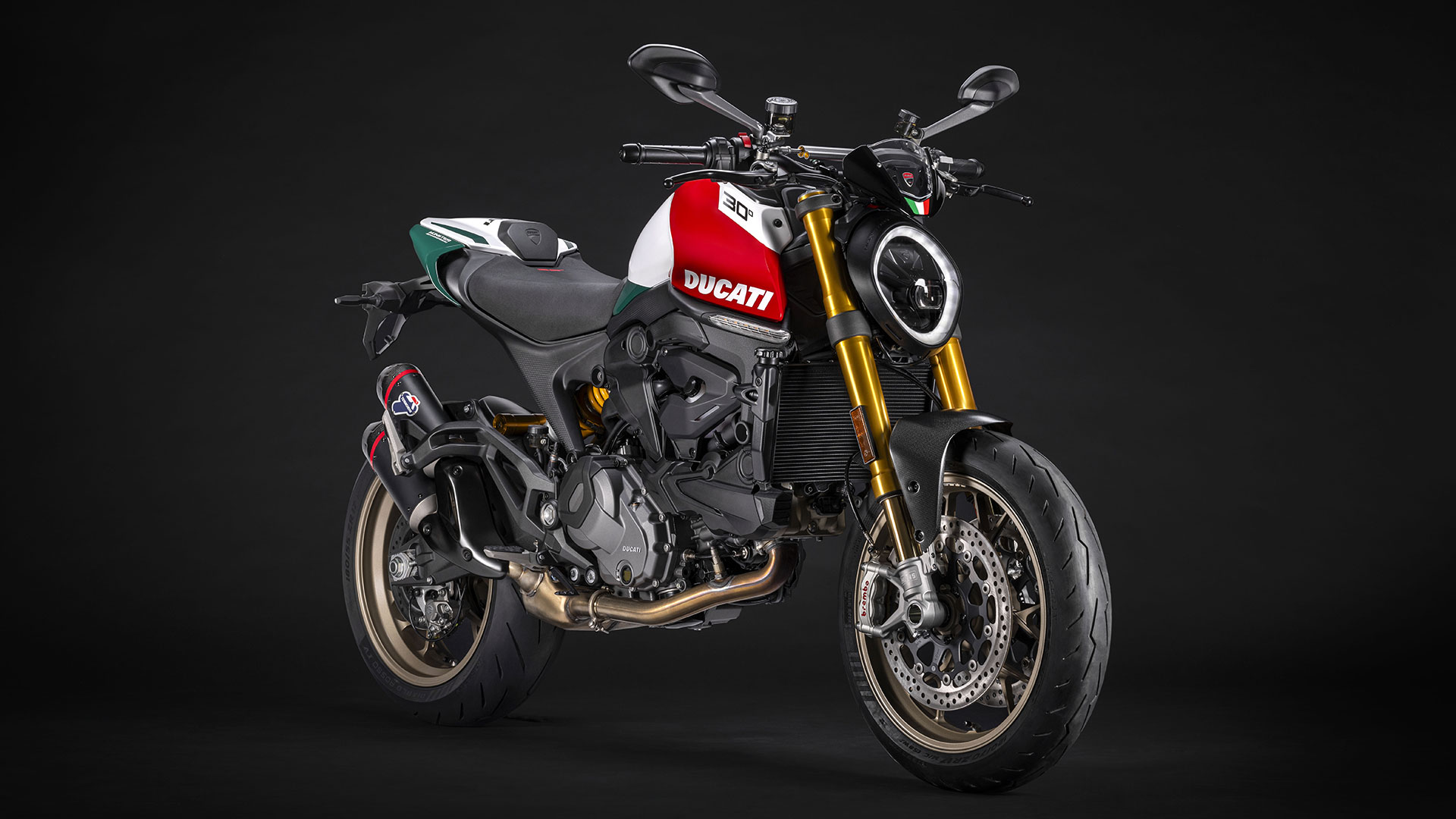 Ducati Monster 30° Aniversario: una edición especial de uno de sus modelos más icónicos como primera novedad de 2024