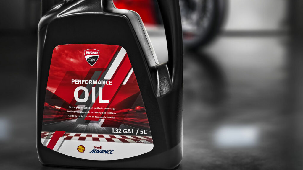 lubricante shell ducati