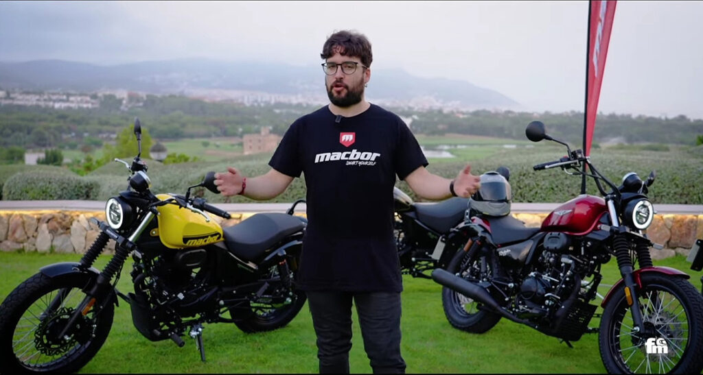 (Vídeo) Prueba Macbor Rockster 125 2023: segunda ola 11 video prueba presentacion macbor rockster 2023 frame