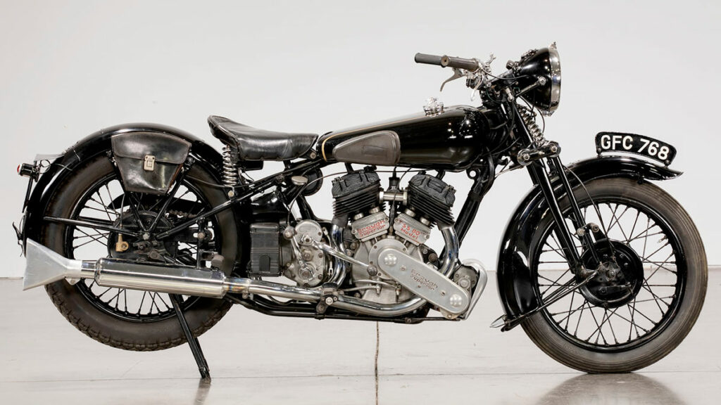 Brough SS 80 with Matchless Engine 1 mecum