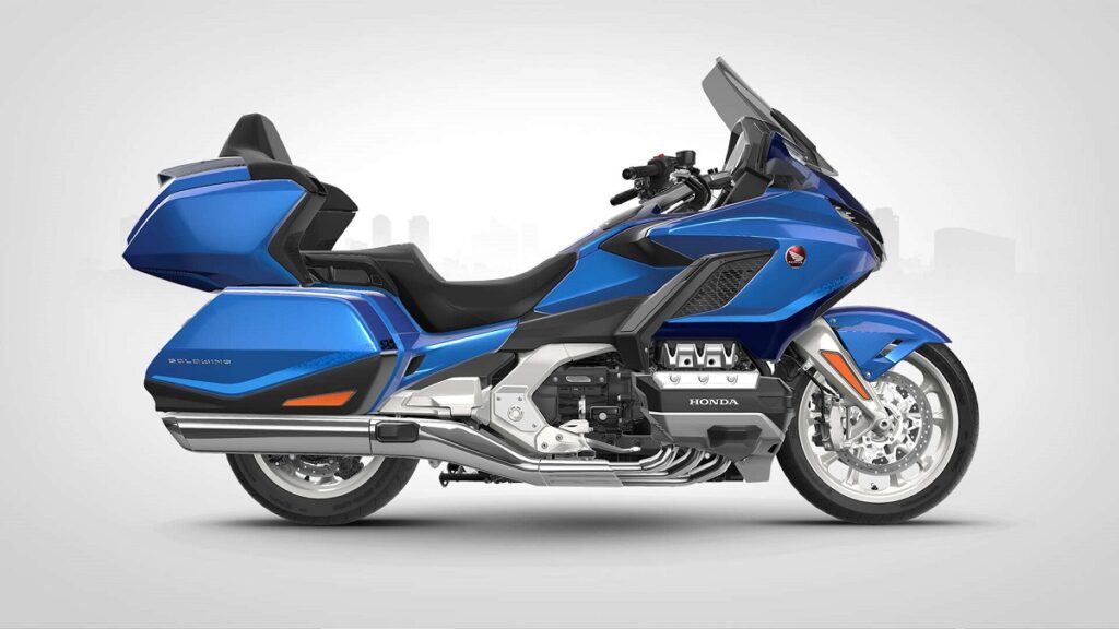 Las 10 motos más pesadas del mercado: conduciendo con más de 400 kilos sobre dos ruedas 21 Honda GoldWing Tour 1800 DC 2022 1