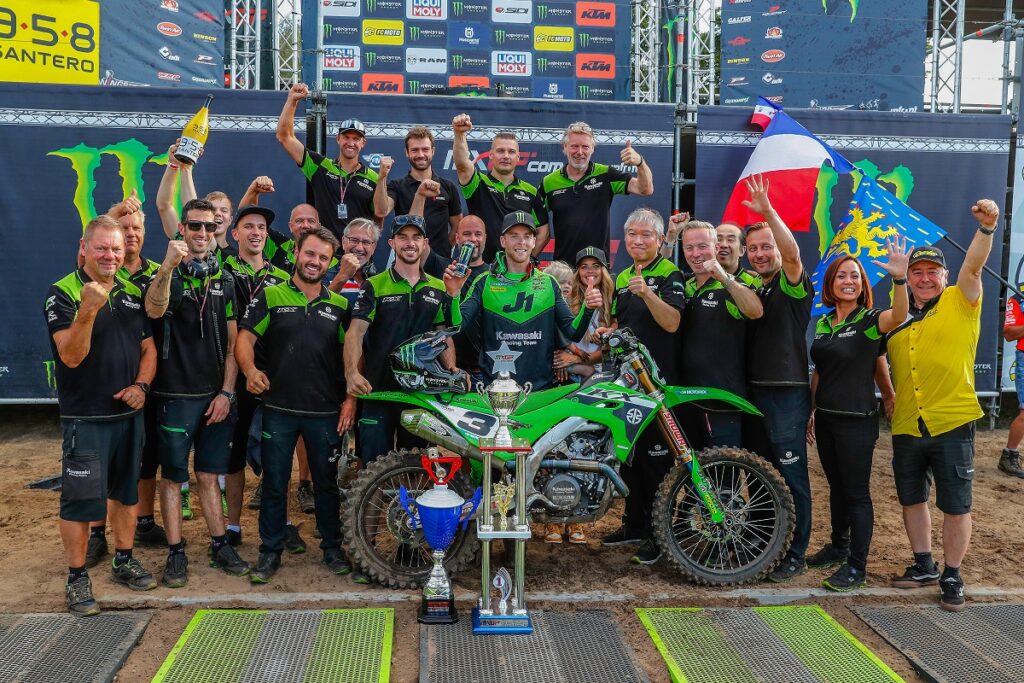 El piloto francés de MXGP Romain Febvre seguirá en el equipo Kawasaki KRT durante 2024 10 Romain Febvre, Kawasaki KXF450, MXGP 2023