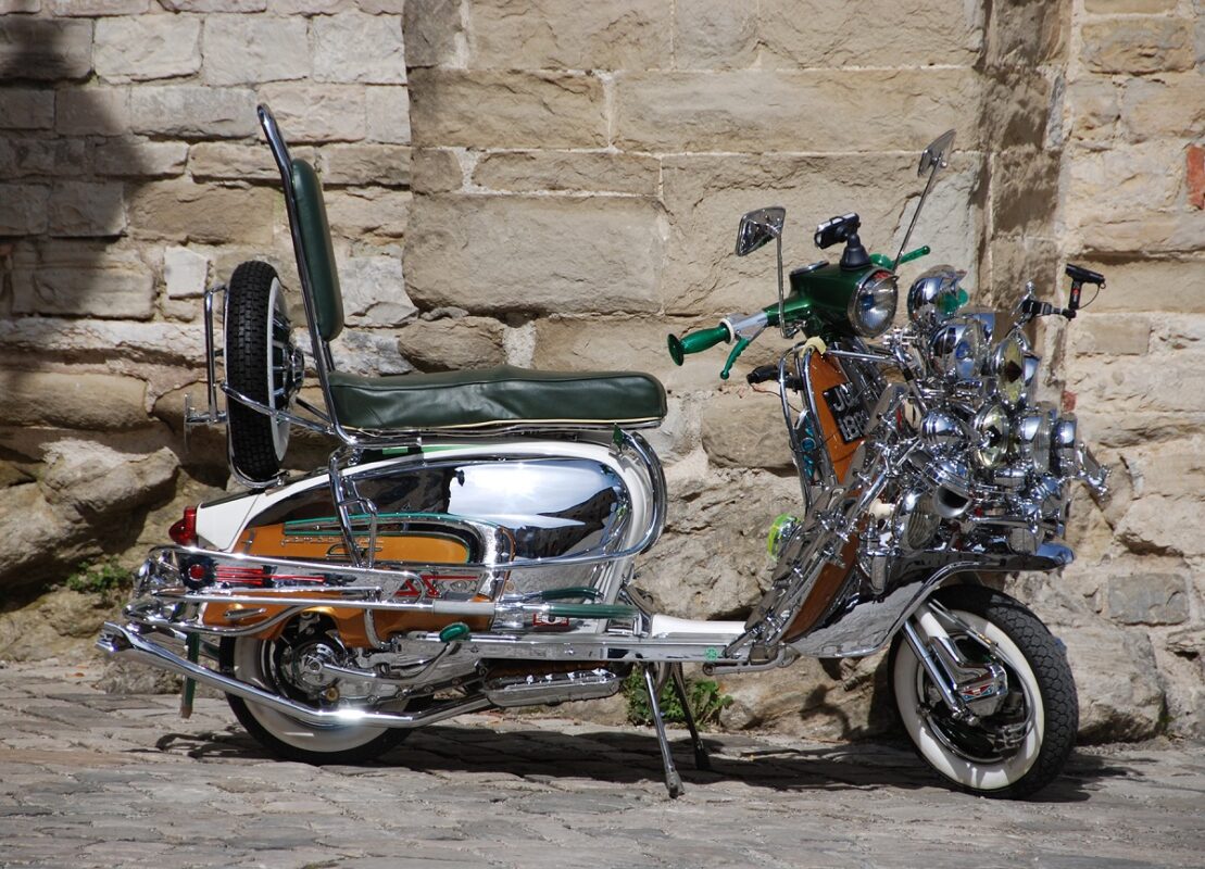 Lambretta, una vida de cine desde 1947 1 Lambretta customización Mod