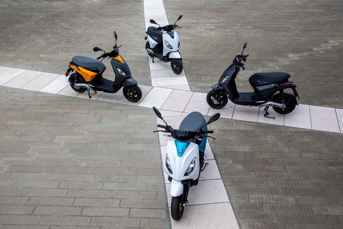 Los scooter Piaggio en las familias Liberty, Medley y Piaggio 1 para carnet de coche aportan promociones veraniegas para fomentar la movilidad urbana 1 Piaggio 1, gama eléctrica