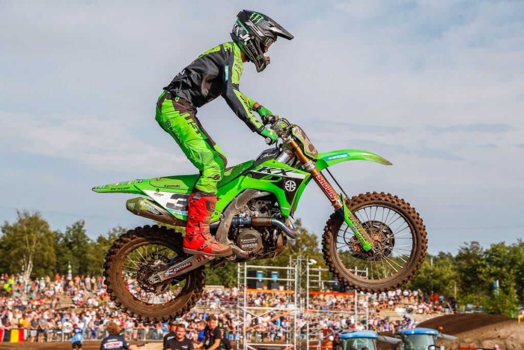 El piloto francés de MXGP Romain Febvre seguirá en el equipo Kawasaki KRT durante 2024 9 Romain Febvre, Kawasaki KXF450, MXGP 2023