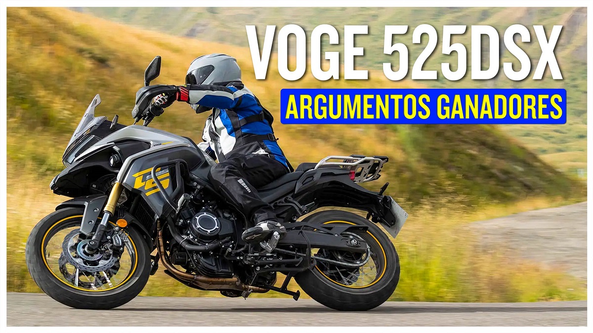 (Vídeo) Voge 525 DSX: Argumentos ganadores 6 Vídeo Voge 525 DSX 2023