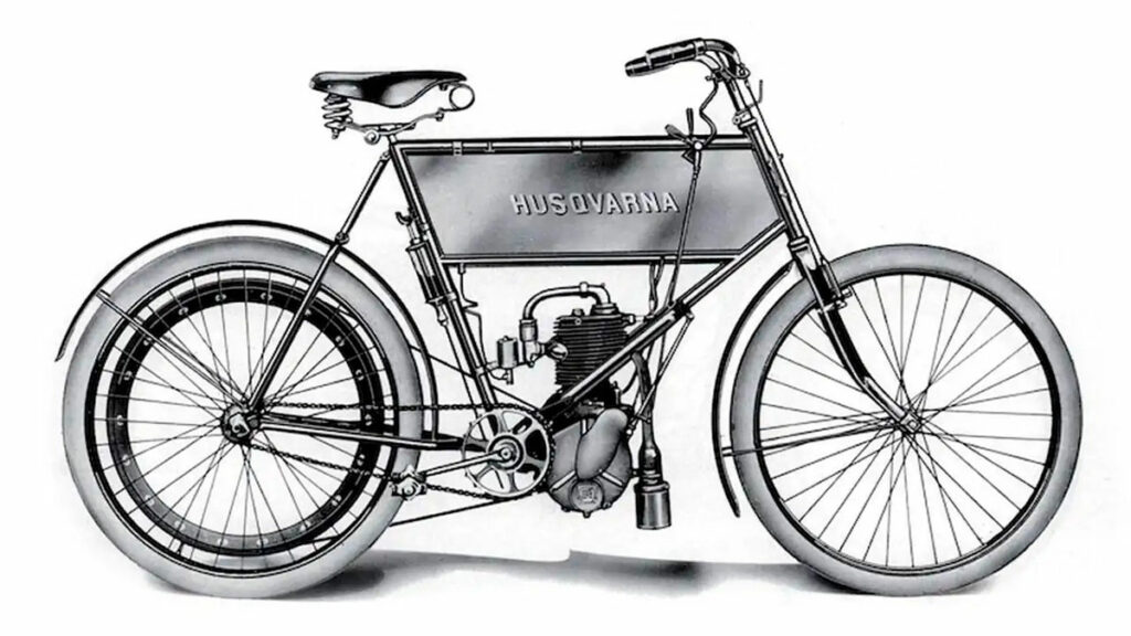 the early history of husqvarna motorcycles