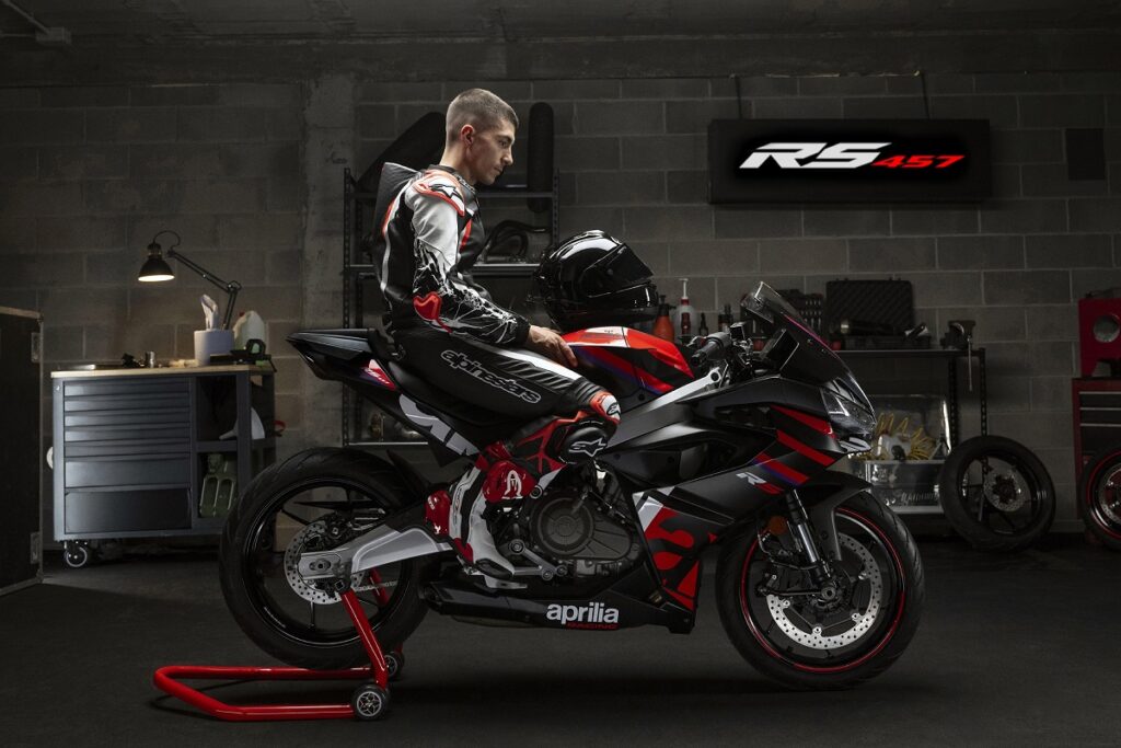Aprilia RS 457: la nueva moto "mini supersport" media de la marca de Noale para el carnet A2 11 Aprilia RS 457 2024
