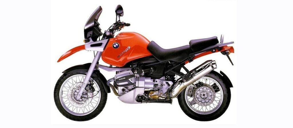 La BMW R 1300 GS y sus predecesoras: BMW R 1100 GS (III) 13 BMW R 1100 GS estudio lateral izquierdo