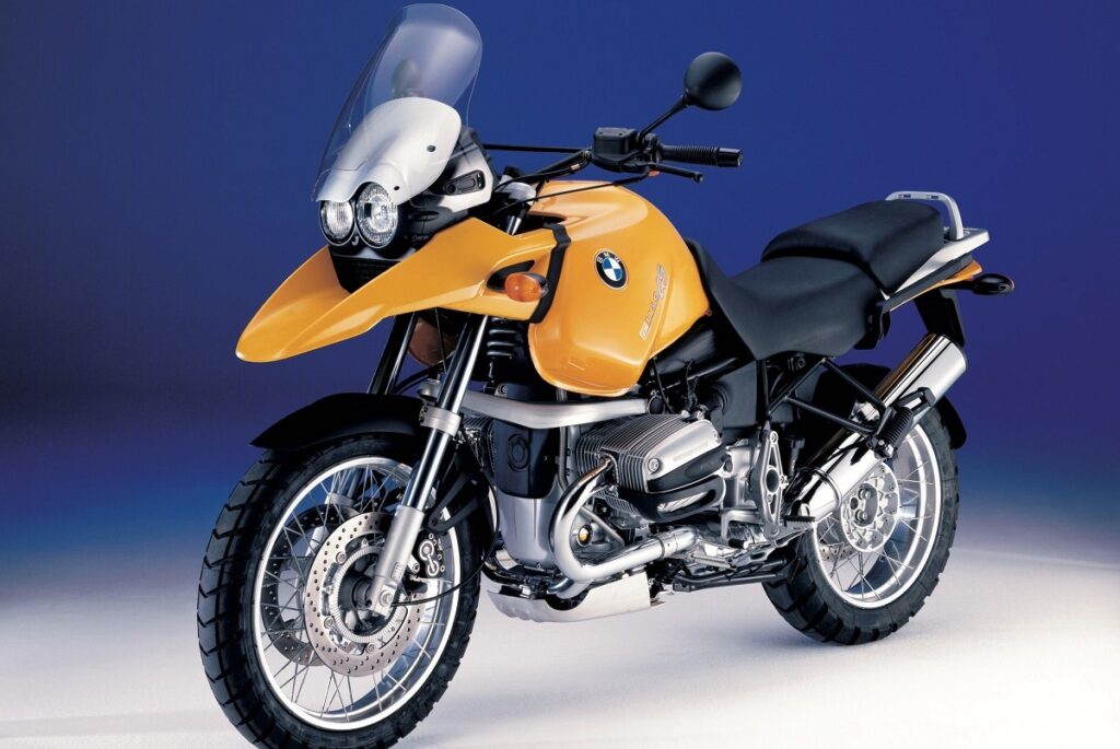 BMW R 1150 GS estudio tres cuartos izquierdo