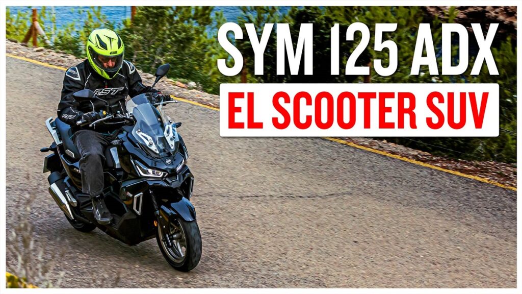 (Vídeo) SYM ADX 125: El scooter SUV 1 SYM 125 ADX