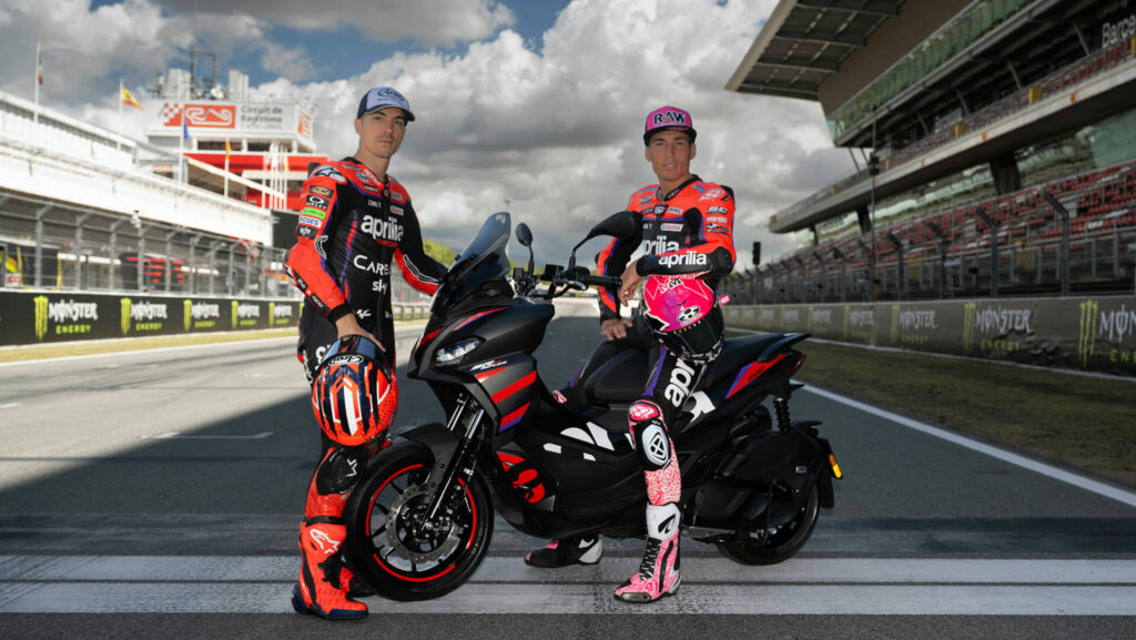 Aprilia SR GT Replica: su scooter SUV recibe una decoración inspirada en MotoGP 11 aprilia-sr-gt-replica-4