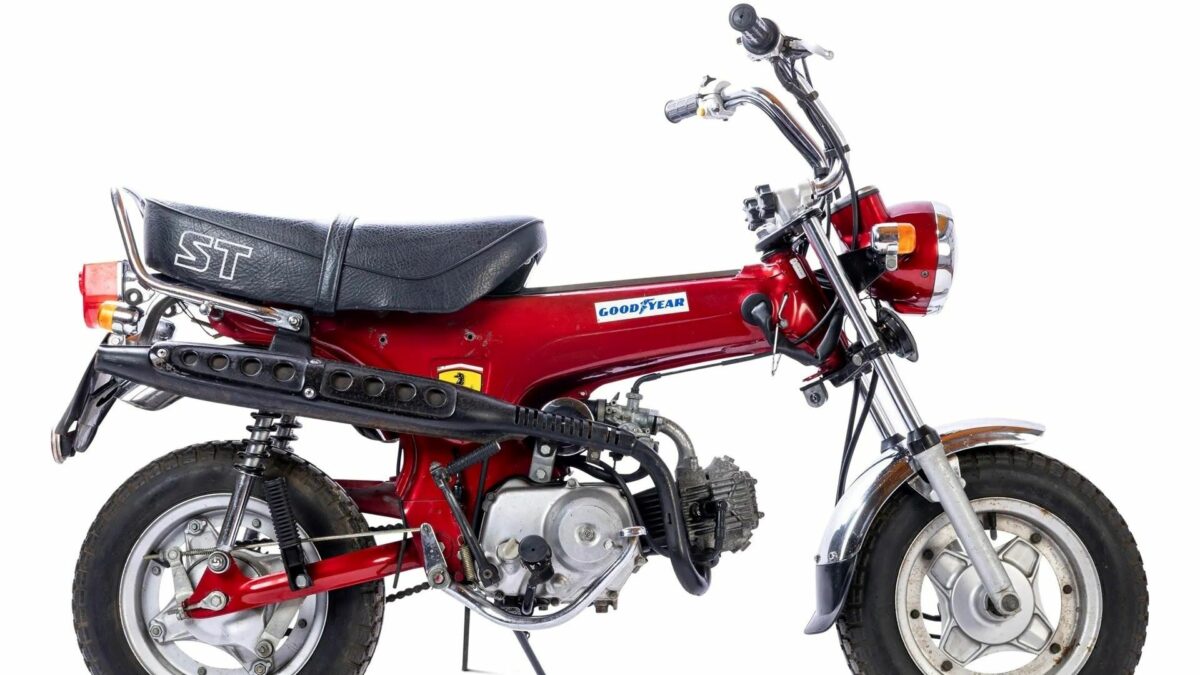 Se subasta una moto de Ferrari 1 moto Ferrari
