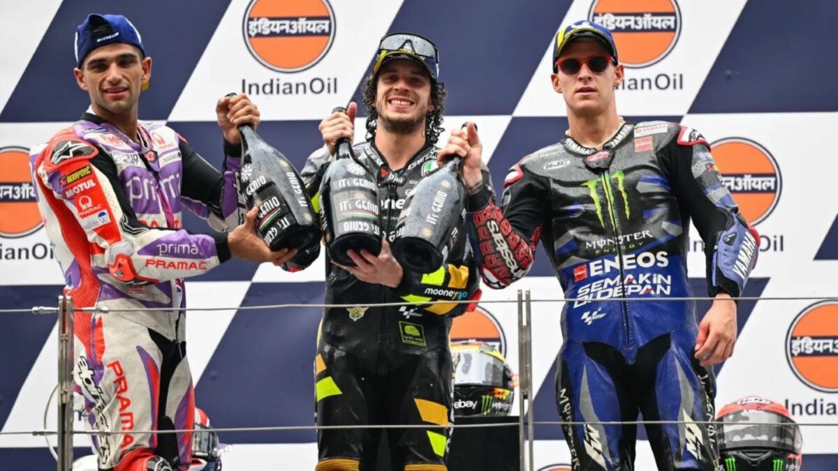 MotoGP India 2023: Pecco cede puntos ante Martín 1 podio MotoGP India