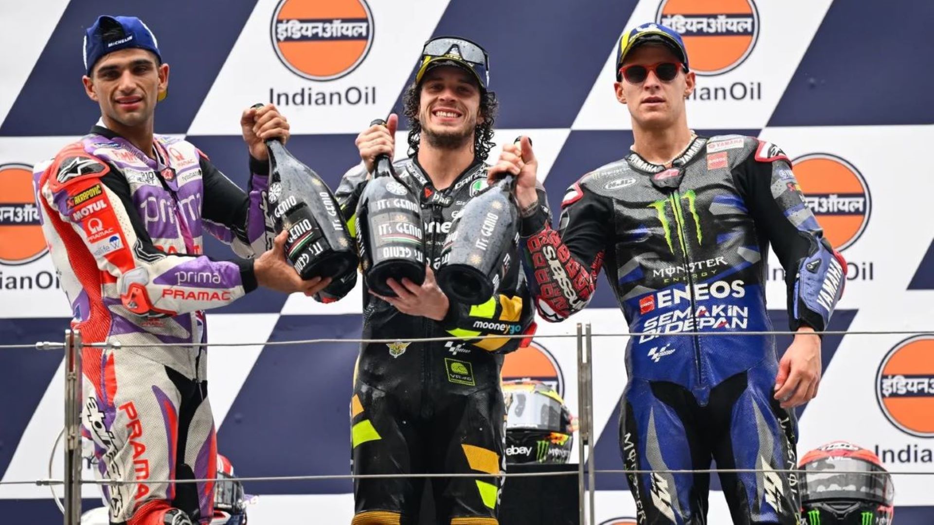 MotoGP India 2023: Pecco cede puntos ante Martín