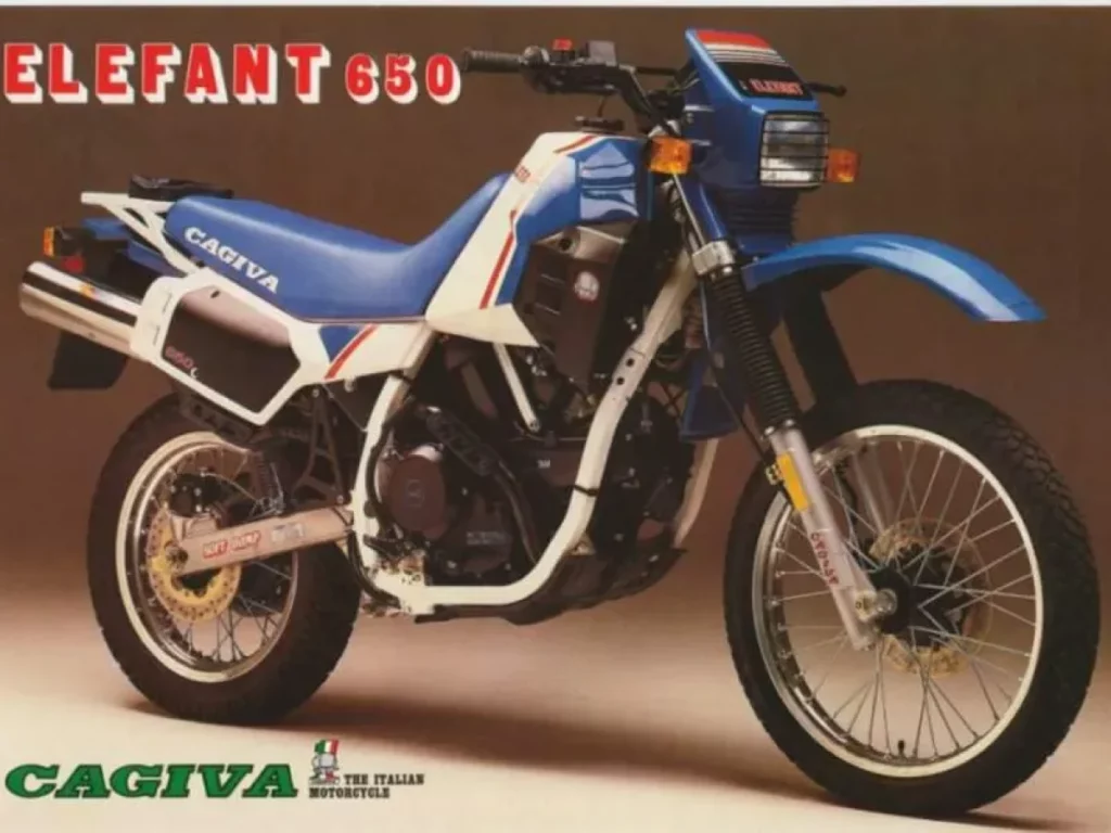Las motos trail que podías comprar en 1987: los comienzos de una época extraordinaria 15 Cagiva Elefant 650