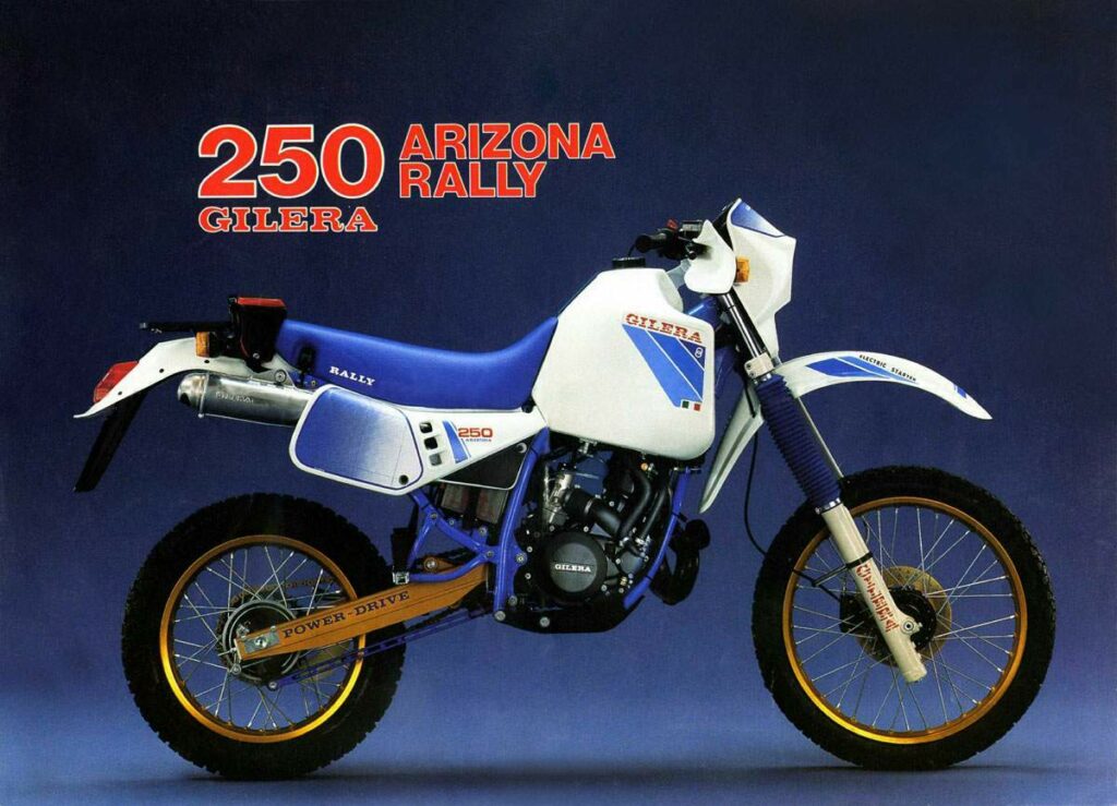 Las motos trail que podías comprar en 1987: los comienzos de una época extraordinaria 12 GILERA RX Arizona Rally 250