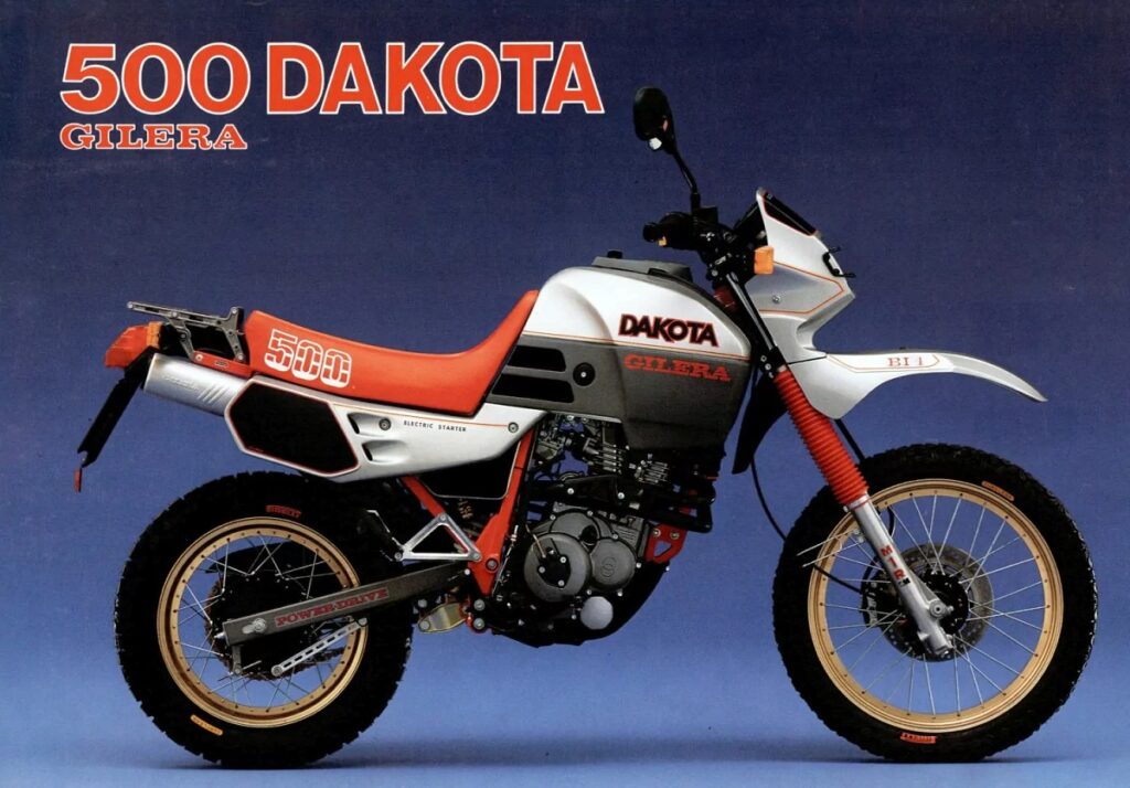 Las motos trail que podías comprar en 1987: los comienzos de una época extraordinaria 16 Gilera ER 500 Dakota