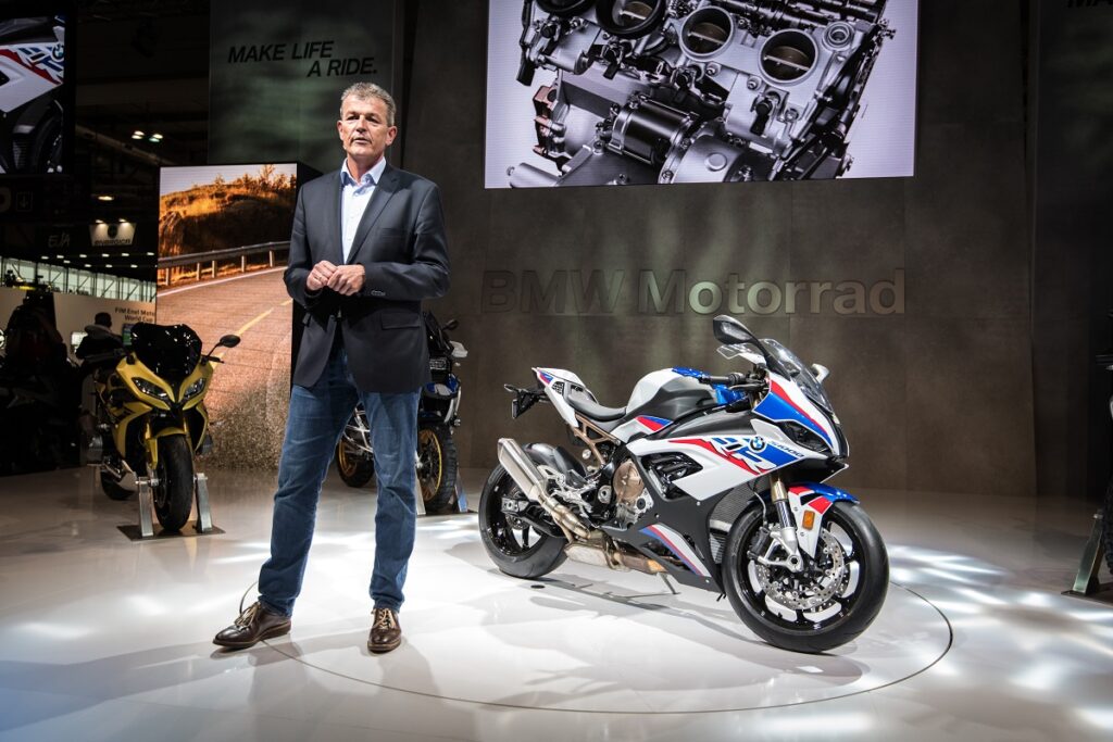 Markus Schramm 2019 S1000RR EICMA launch