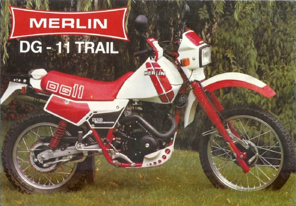 Las motos trail que podías comprar en 1987: los comienzos de una época extraordinaria 21 Merlin DG 11