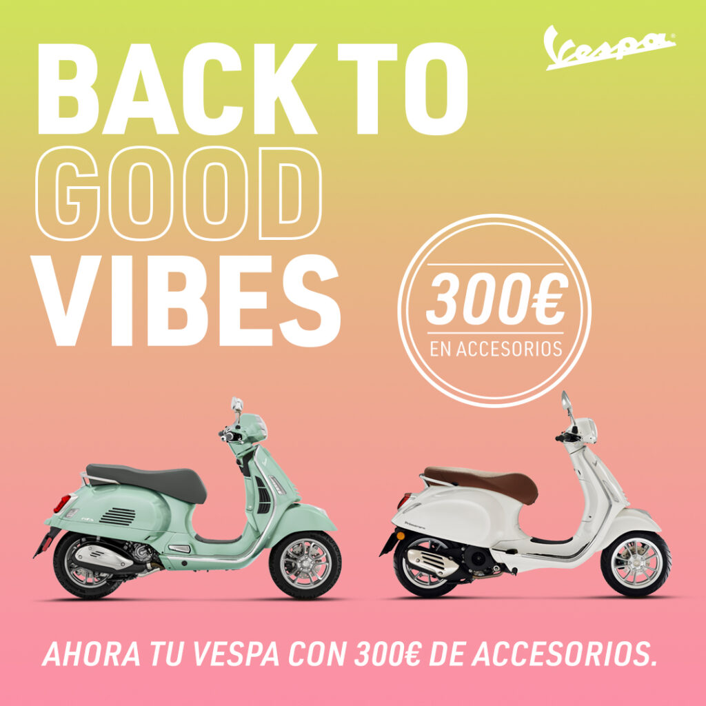 La gama Vespa te regala 300 euros en su promoción de otoño 13 VESPA promo otono 2023