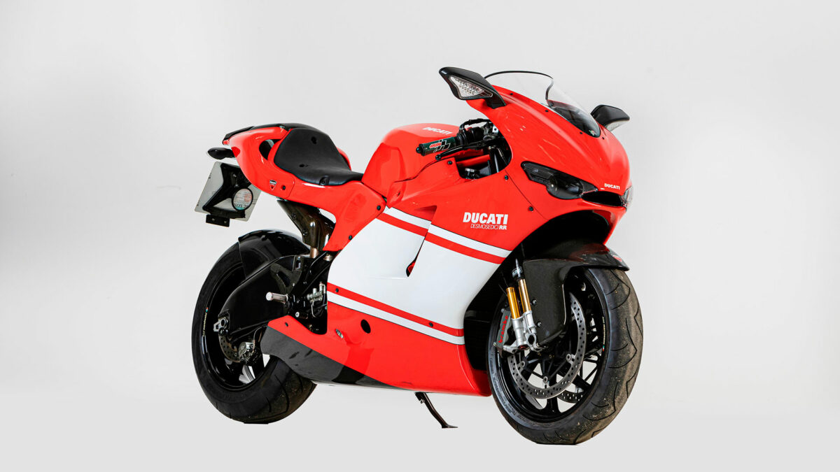 Vendida por más de 50.000 euros una Ducati verdaderamente especial