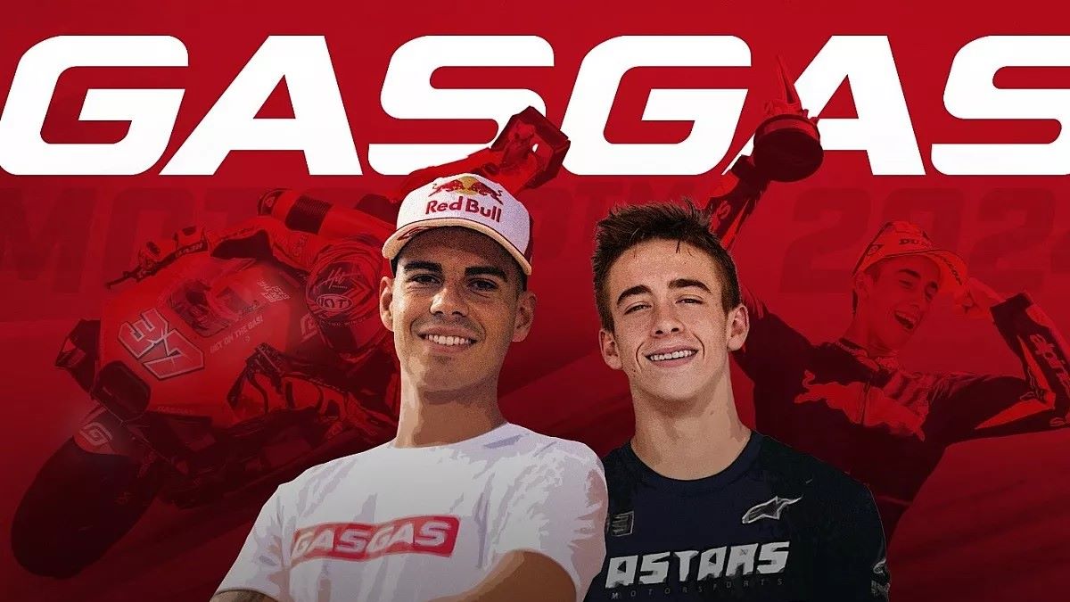 Pedro Acosta y Augusto Fernández confirmados para el Gas Gas en MotoGP 1 gasgas motogp