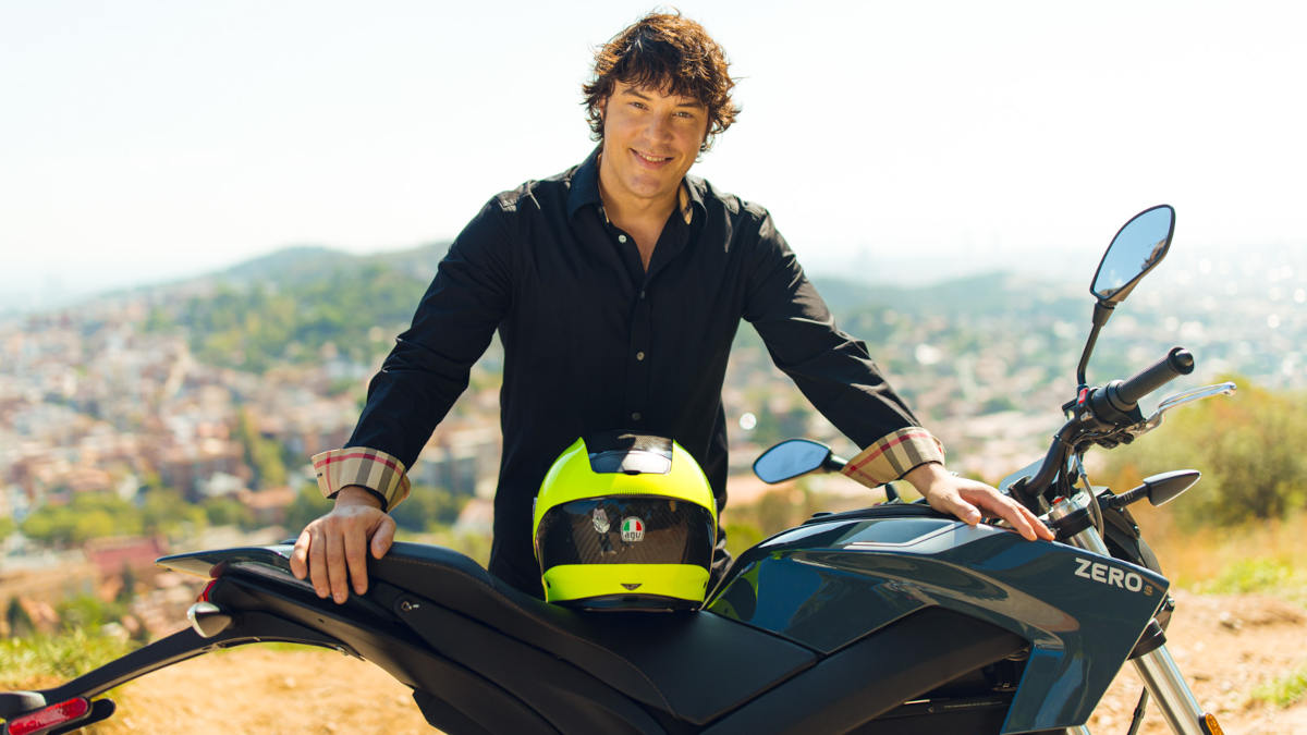 Jordi Cruz elige Zero Motorcycles en su apuesta por la movilidad sostenible