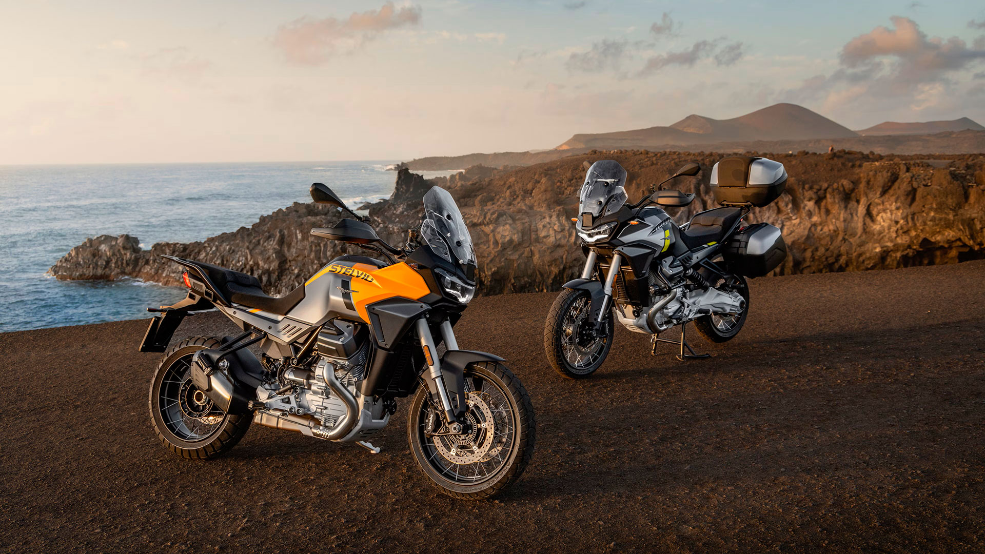 La nueva Moto Guzzi Stelvio engorda la familia trail adventure de la marca con diseño y mucha tecnología