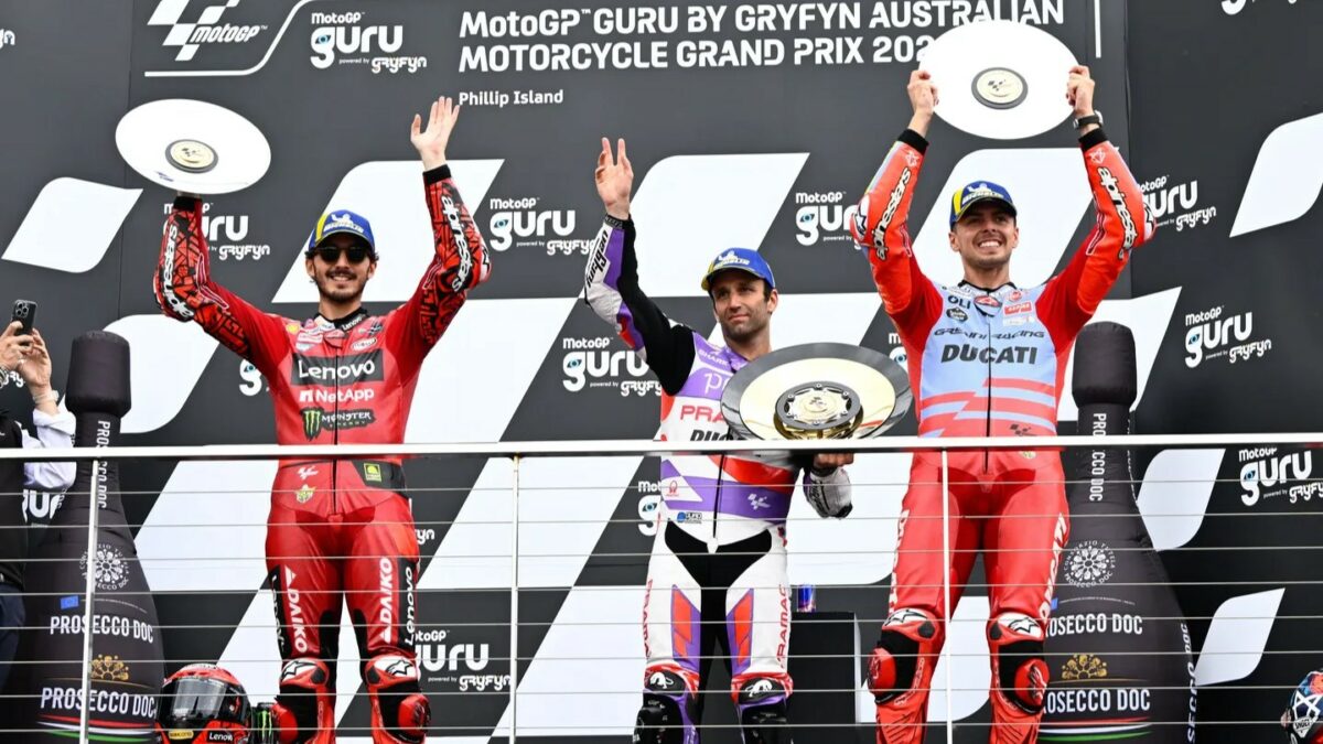 podio Australia MotoGP