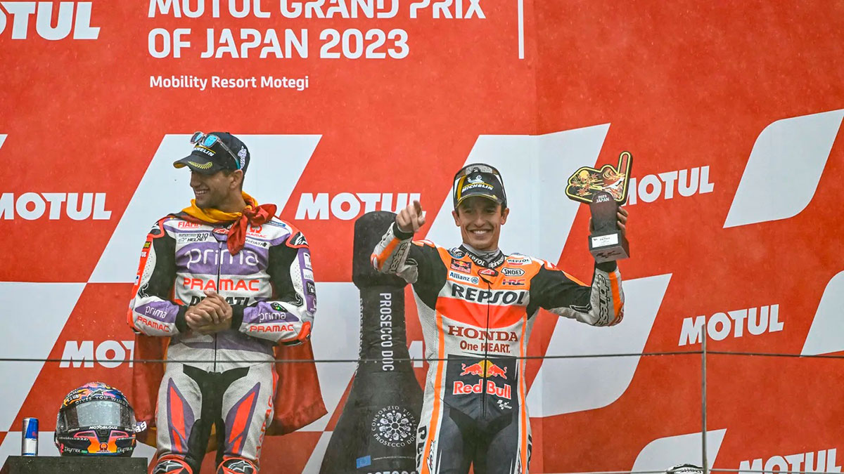 Marc Márquez ya supera a Ángel Nieto en número de podios